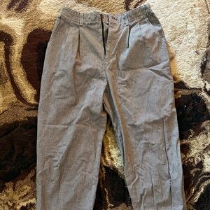 Lee Men's Charcoal Dress Pants